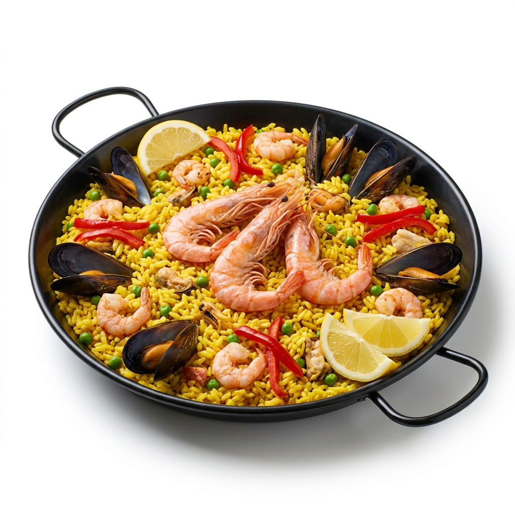 Paella mit Meeresfrüchten 1 kg – IQF-tiefgekühlt