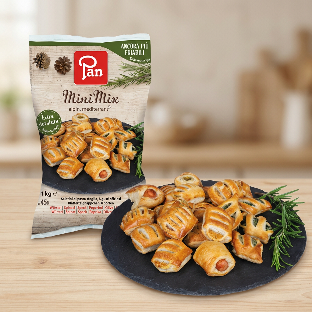 Pan Mini Mix alpin mediterran 1kg - Party Blättriger