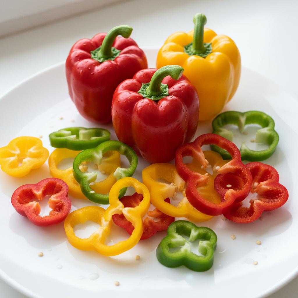 Paprika-Mix frisch 3 Farben