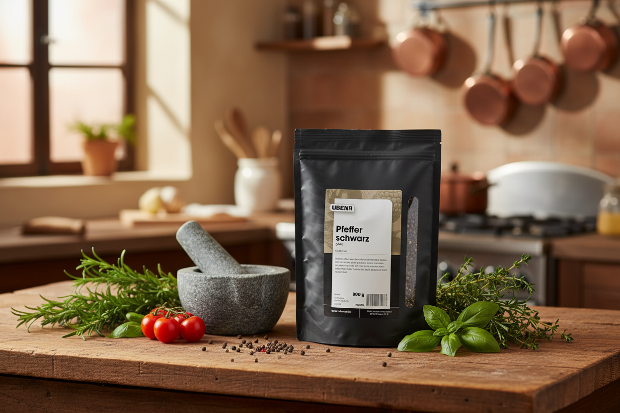Pfeffer schwarz in cucina