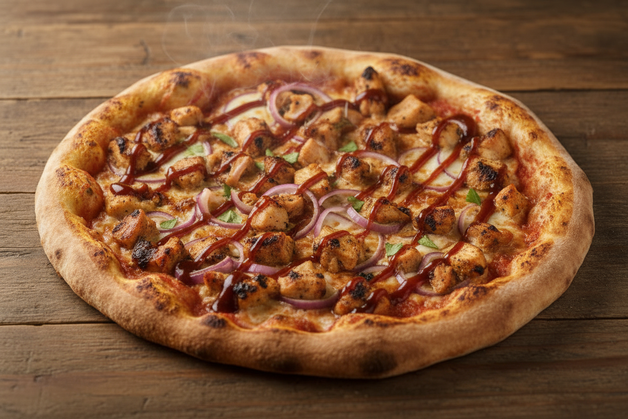 Pizza Perfettissima BBQ Pollo  445 gr.