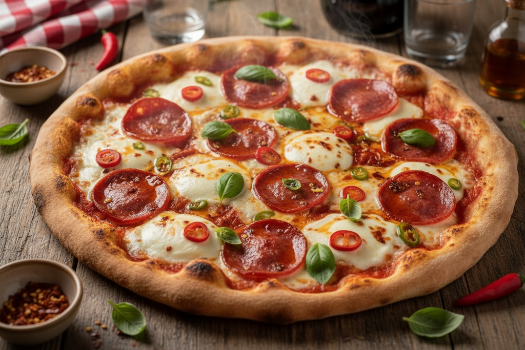 Pizza Perfettissima Calabrese Piccante 405 gr.