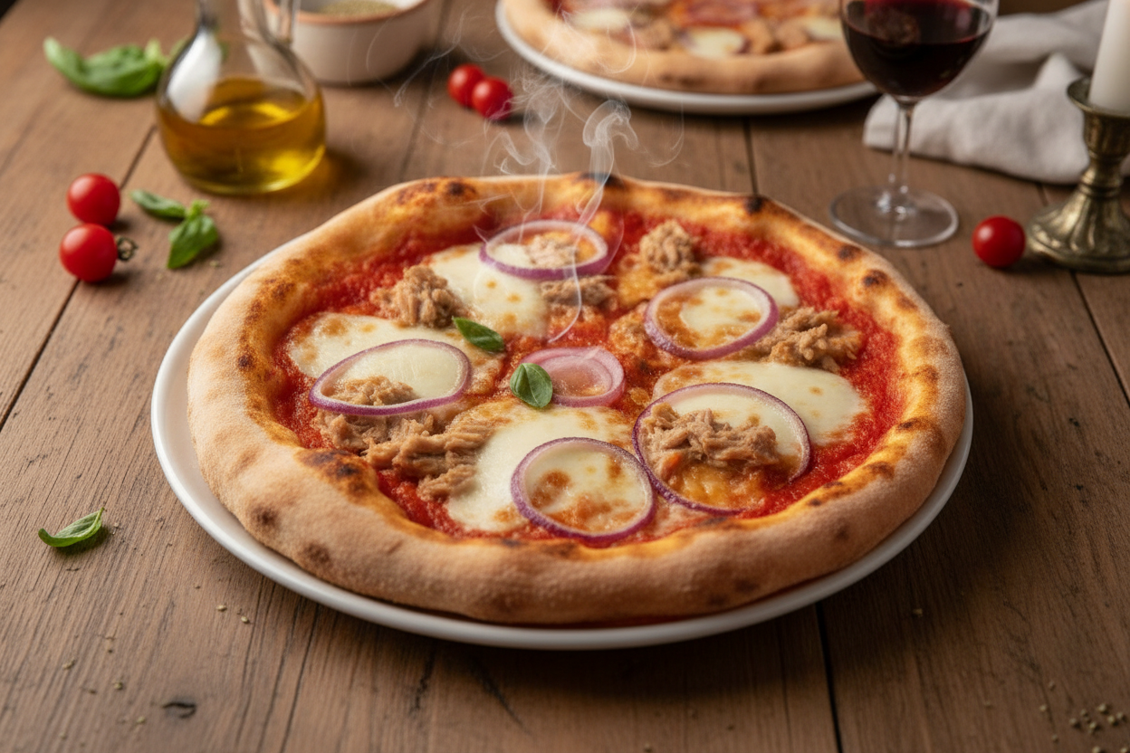 Pizza Tonno e Cipolla Singola