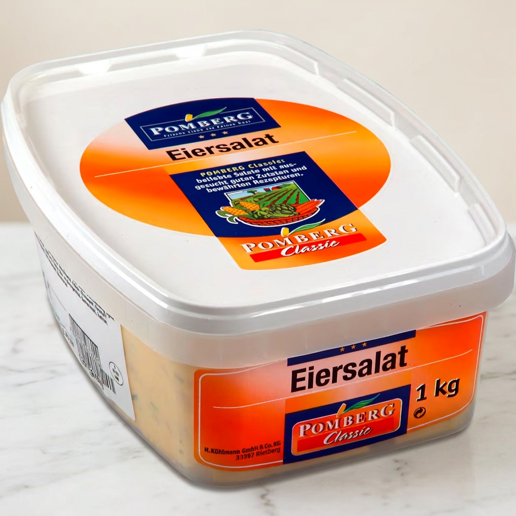 Pomberg Eiersalat 1 kg su marmo chiaro