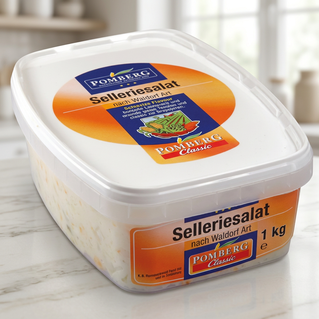 Pomberg Selleriesalat su marmo chiaro