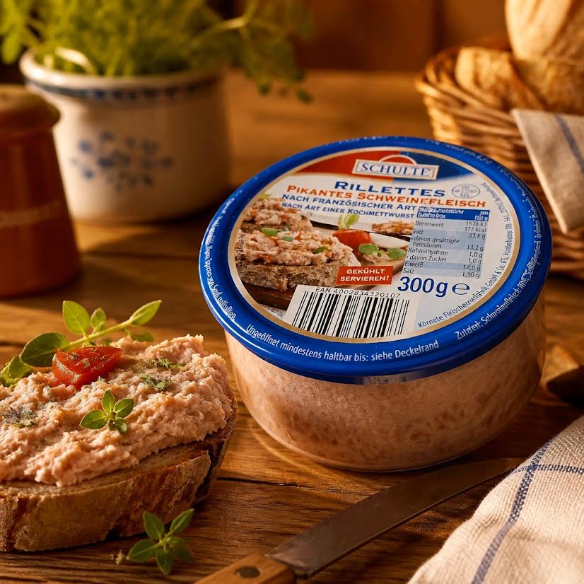 Schulte Rillettes Pikantes 300 gr.