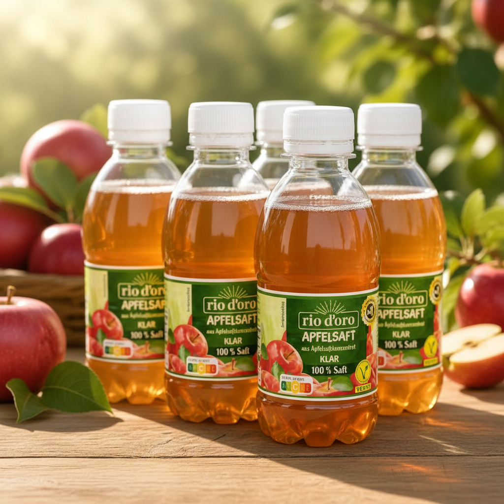 Rio Dóro Apfelsaft Klar 6x0,33 ml.