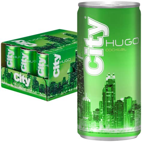 6 Dosen City Hugo 6,9% - 0,2l DPG