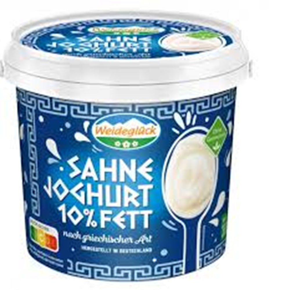 Weideglück Sahnejoghurt griechischer Art 10% Fett 1kg