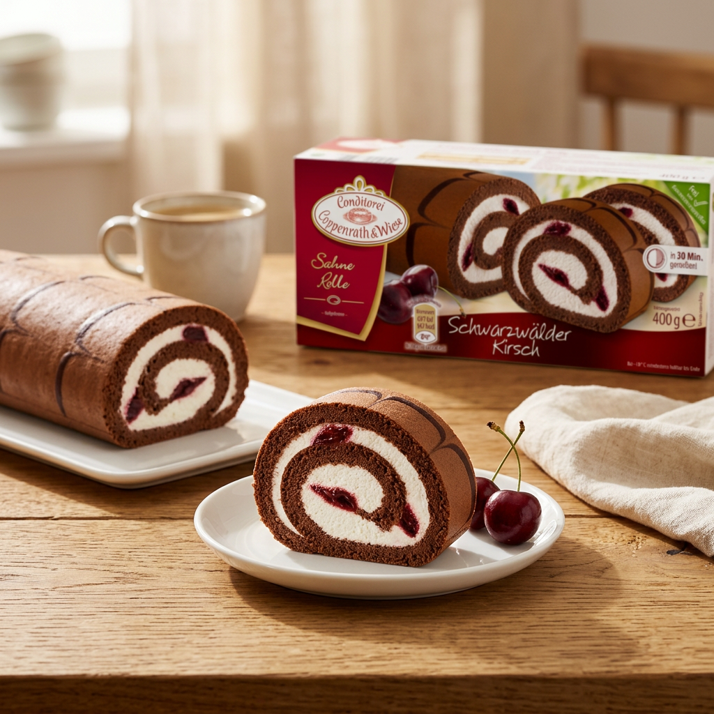C&W Schwarzwälder Kirsch-Rolle 400 g