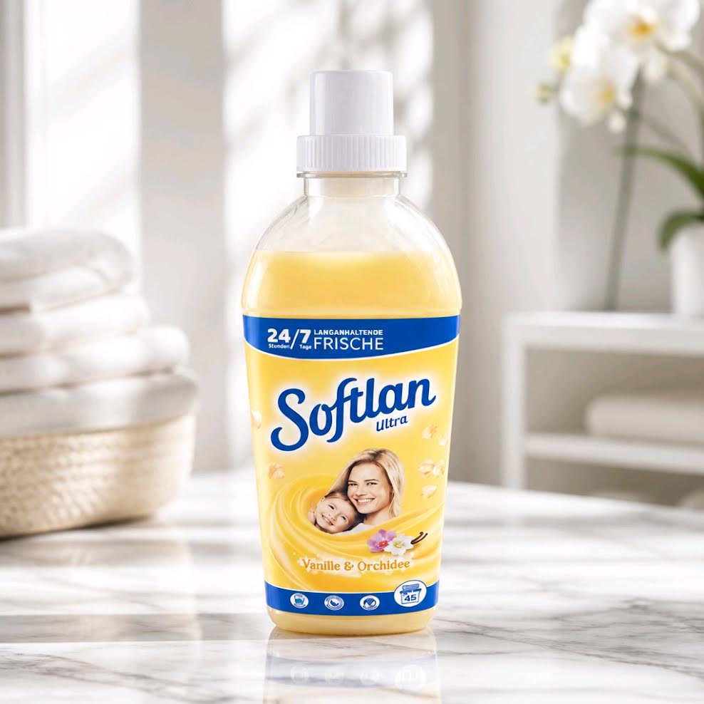 Soflan Ultra Weichspüler - Vanille & Orchidee - 1 lt