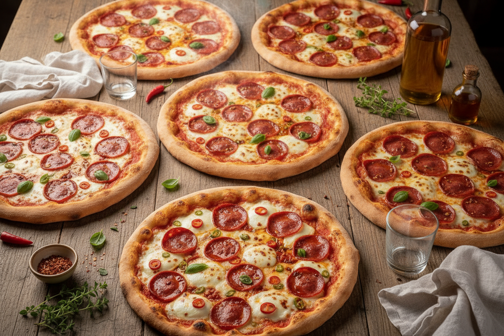 Tavolata 6 Pizze Calabresi