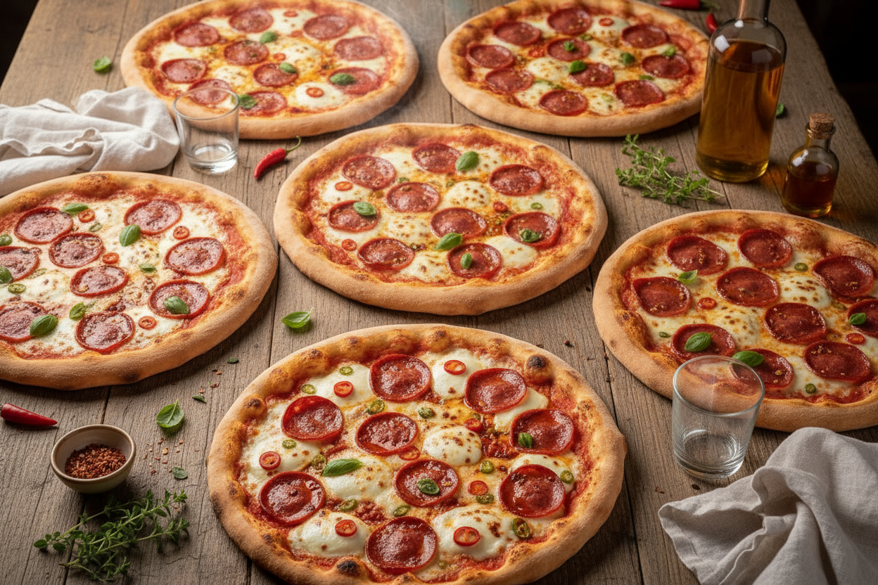 Tavolata 6 Pizze Calabresi