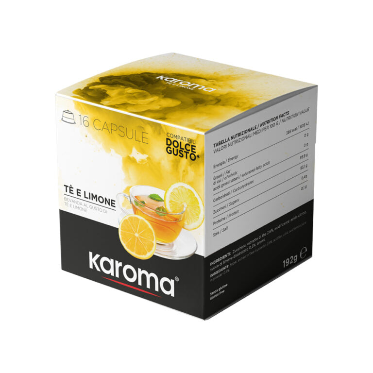 Karoma 16/96 Kapsel TE AL LIMONE - kompatible DOLCE GUSTO