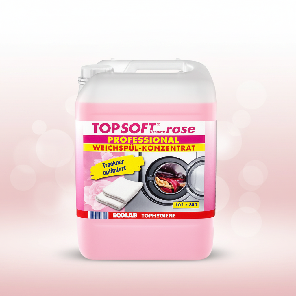 Ecolab Topsoft Profess. Rose Weichspüler 10 lt.