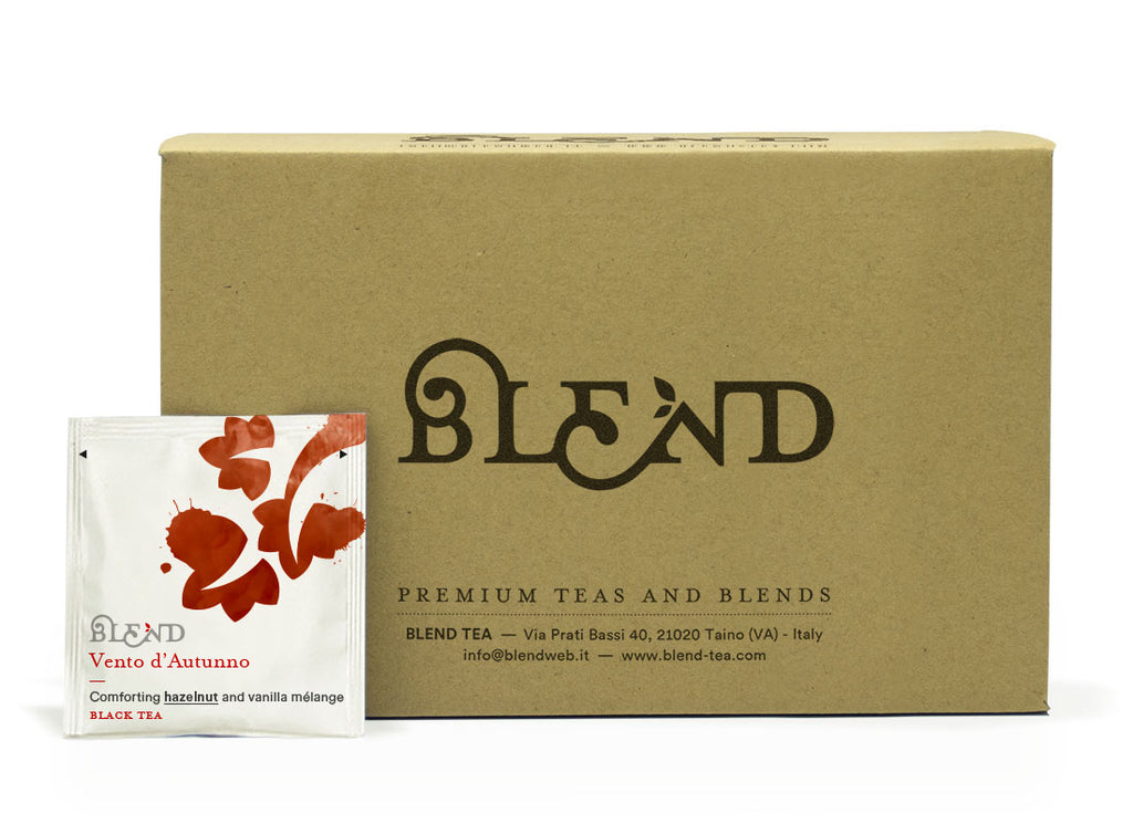 Vento D´Autunno (schwarzer Tee) — 15 Pyramidenbox