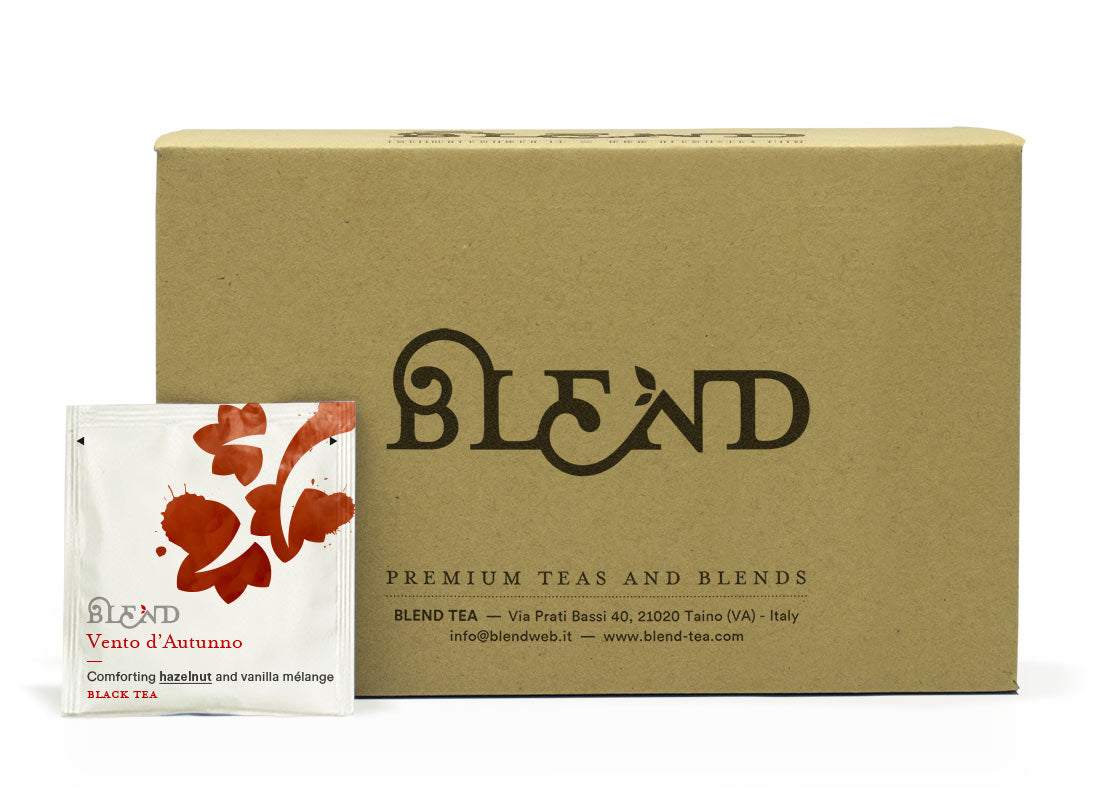 Vento D´Autunno (schwarzer Tee) — 15 Pyramidenbox