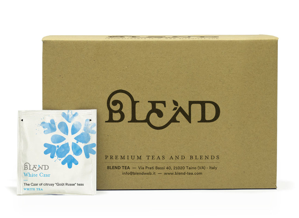 White Czar (Weißer Tee)  - 15 Pyramidenbox